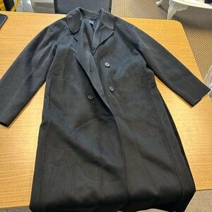 Men’s large black GAP peacoat